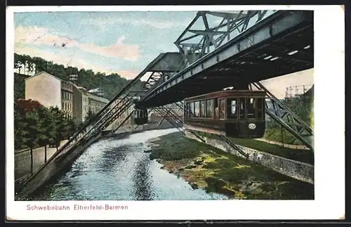 AK Elberfeld-Barmen, Schwebebahn