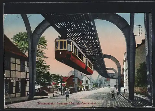AK Barmen-Elberfeld-Vohwinkel, Schwebebahn