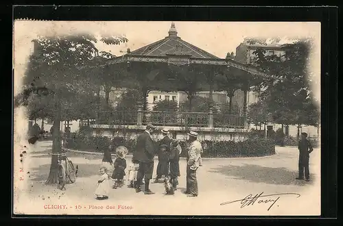 AK Clichy, Place des Fetes