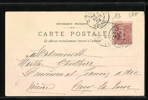 AK Colombes, Rue de Paris