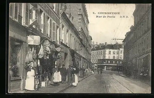 AK Courbevoie, Rue de Paris