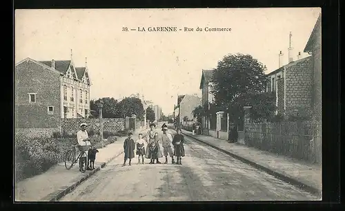 AK La Garenne, Rue du Commerce