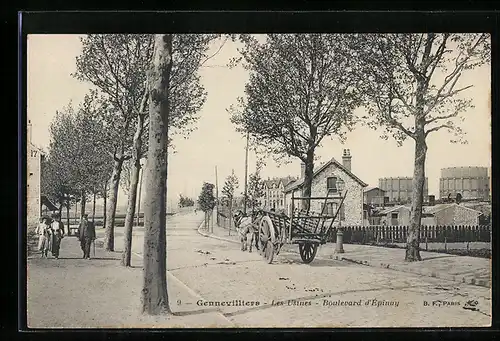 AK Gennevilliers, Les Usines, Boulevard d`Épinay