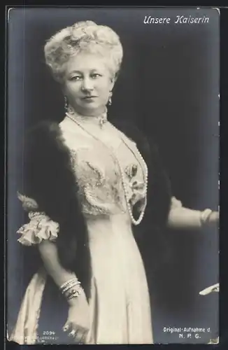 AK Portrait der Kaiserin Auguste Victoria Königin von Preussen