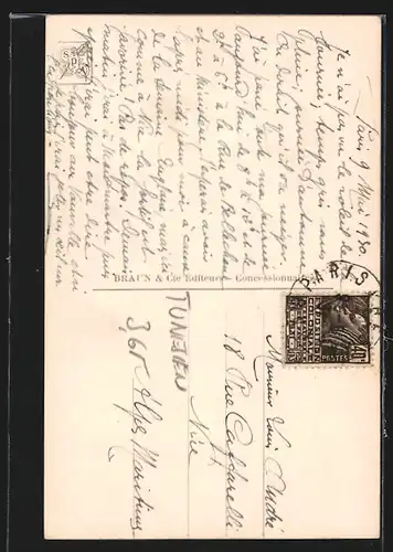 AK Paris, Exposition coloniale internationale 1931, Section Tunisienne, vue prise du vieux fort espagnol