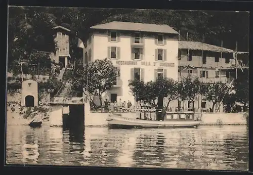 AK Gandria, Ristorante-Pensione Villa S. Domenico sulla strada di Gandria