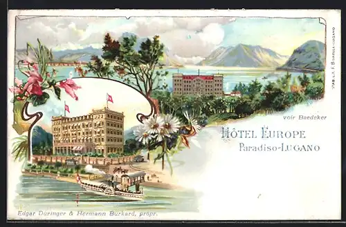 AK Paradiso-Lugano, Hotel Europe