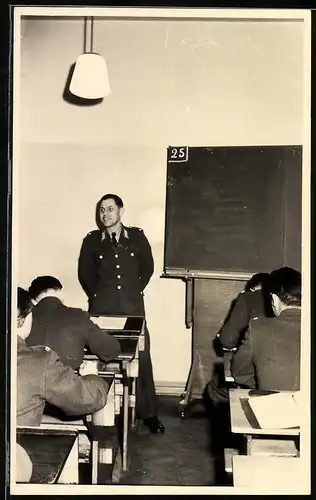 Fotografie Kurt Reuke, Berlin-Neukölln, Polizei - Anwärter beim Lehrgang 1957