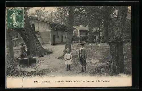 AK Rueil, Bois de St-Cucufa, La Source à la Ferme