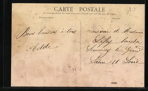 AK Sceaux, La Poste et Rue de Penthièvre