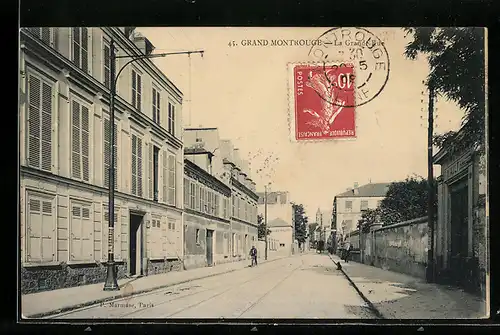 AK Grand Montrouge, La Grande Rue