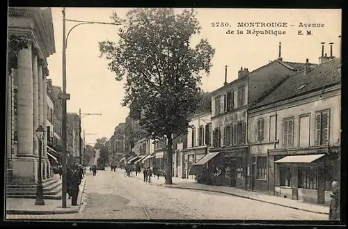 AK Montrouge, Avenue de la République