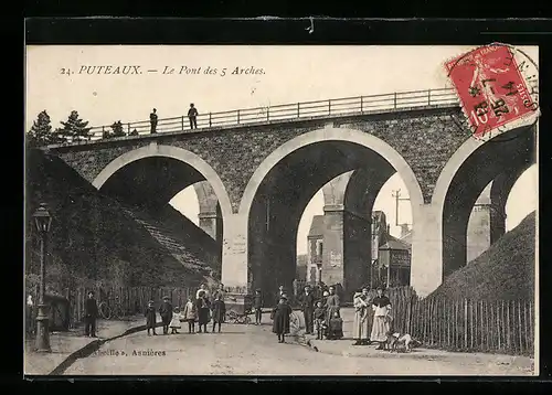 AK Puteaux, Le Pont des 5 arches
