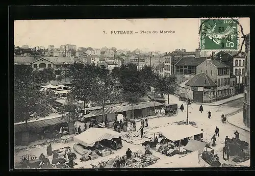 AK Puteaux, Place du Marche