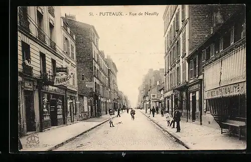 AK Puteaux, Rue de Neuilly