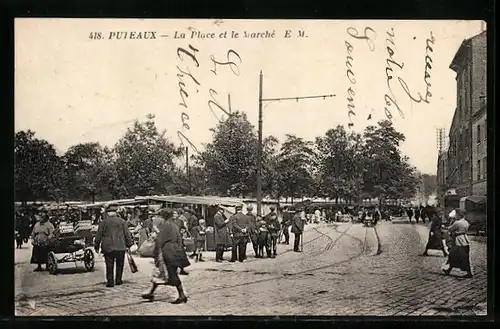 AK Puteaux, La Place et le Marché