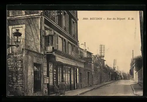 AK Meudon, Rue du Départ