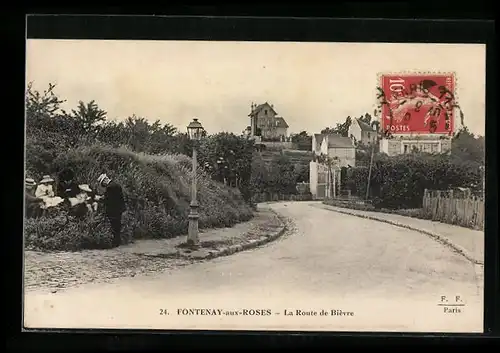 AK Fontenay-aux-Roses, La Route de Bièvre