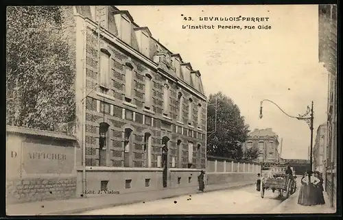 AK Levallois-Perret, L`Institut Pereire, rue Gide