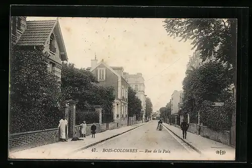 AK Bois-Colombes, Rue de la Paix