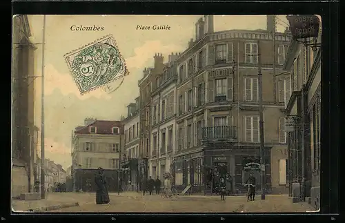 AK Colombes, Place Galilée