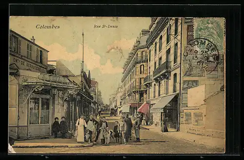 AK Colombes, Rue St-Denis