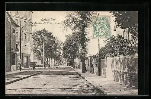 AK Colombes, Avenue de Gennevilliers