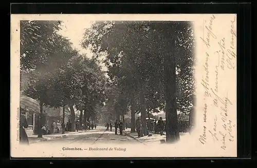 AK Colombes, Boulevard de Valmy
