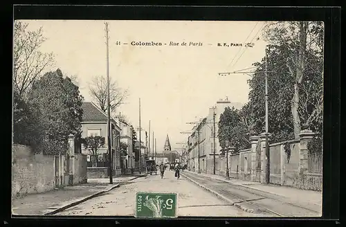 AK Colombes, Rue de Paris