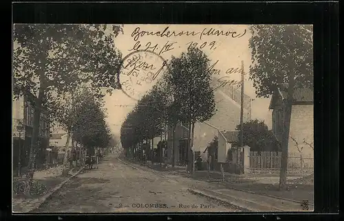 AK Colombes, Rue de Paris