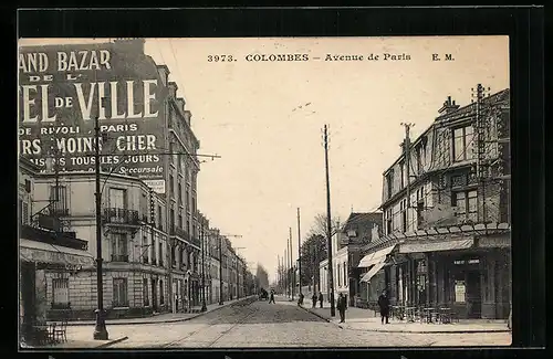 AK Colombes, Avenue de Paris