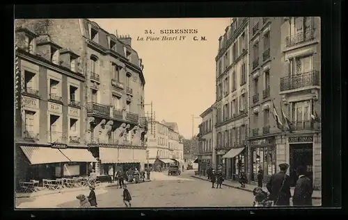 AK Suresnes, La Place Henri IV