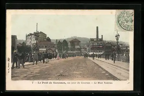 AK Suresnes, Le Pont, un jour de Courses