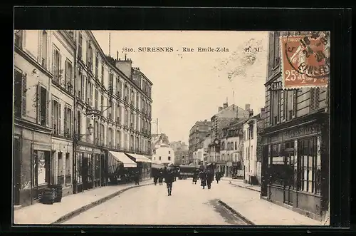 AK Suresnes, Rue Emile-Zola