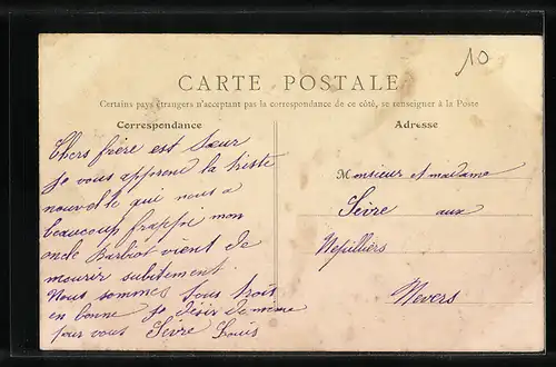 AK Suresnes, Postes et Télégraphes