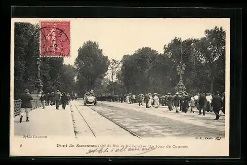 AK Suresnes, Pont de Suresnes, Un jour de Courses