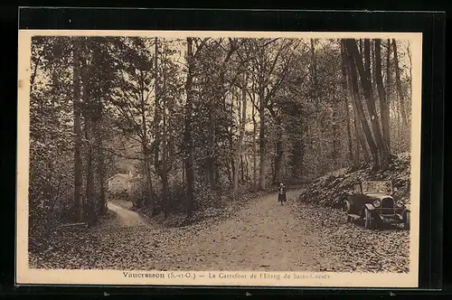 AK Vaucresson, Le Carrefour de l`Etang de Saint-Cucuta