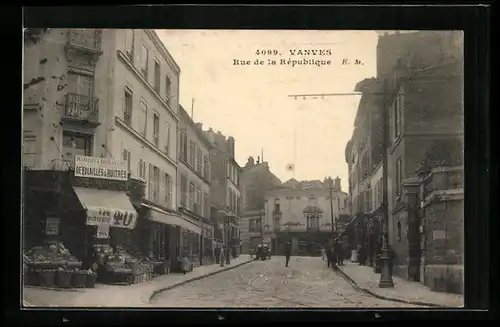 AK Vanves, Rue de la Republique