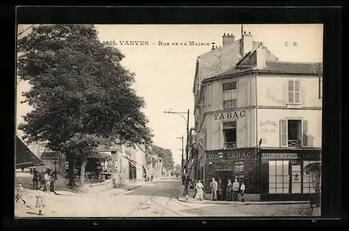 AK Vanves, Rue de la Mairie