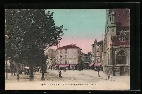 AK Vanves, Place de la République