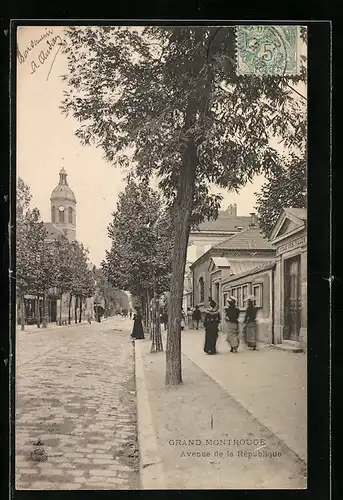 AK Grand-Montrouge, Avenue de la République
