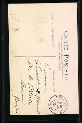 AK Bécon-les-Bruyères, Avenue de la Liberté