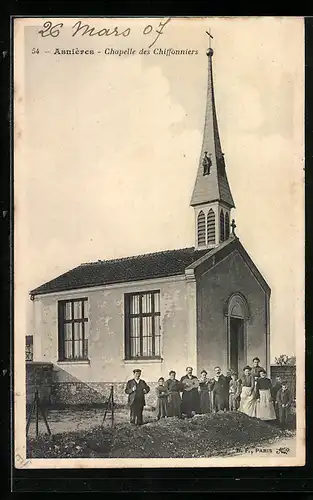 AK Asnières, Chapelle des Chiffonniers