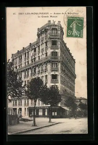 AK Issy-Les-Moulineaux, Avenue de la République, La Grande Maison