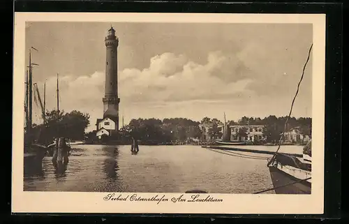 AK Osternothhafen, Am Leuchtturm