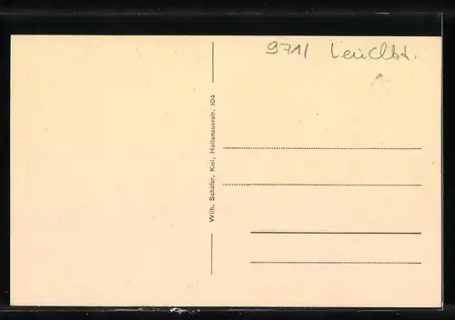 AK Friedrichsort, Leuchtturm von Laboe aus gesehen