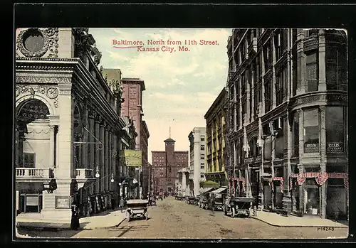 AK Kansas City, MO, Baltimore, North from 11th Street