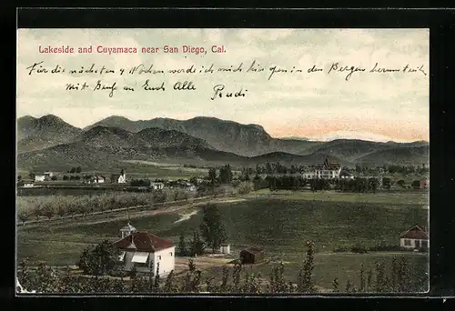 AK San Diego, CA, Lakeside and Cuyamaca