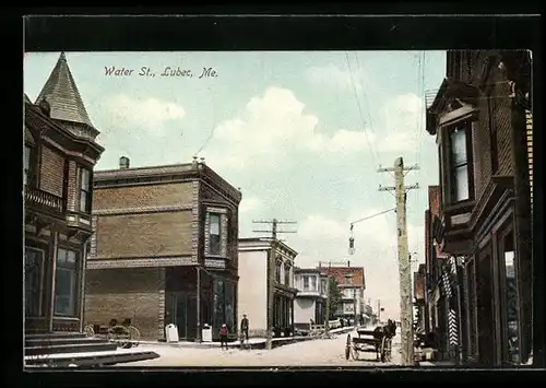 AK Lubec, ME, Water Street