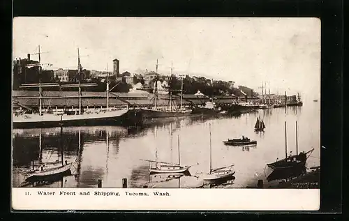 AK Tacoma, WA, Water Front and Shipping